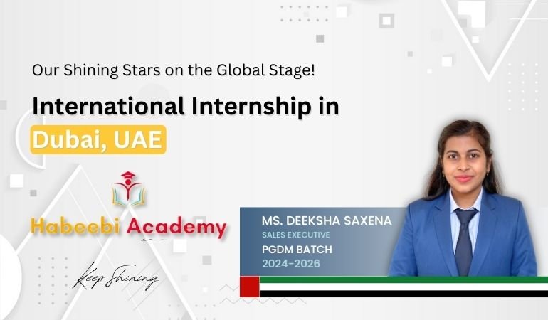 International Internship in Dubai, UAE 